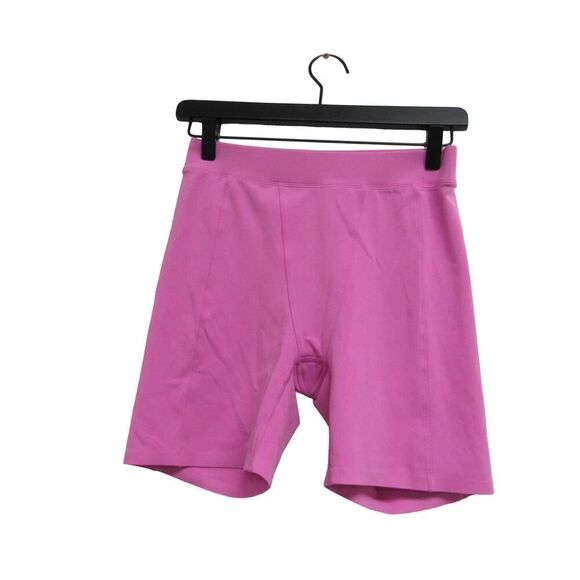 Le Ore Women Small Pink Athletic Active Stretch Running Shorts - Picture 1 of 3